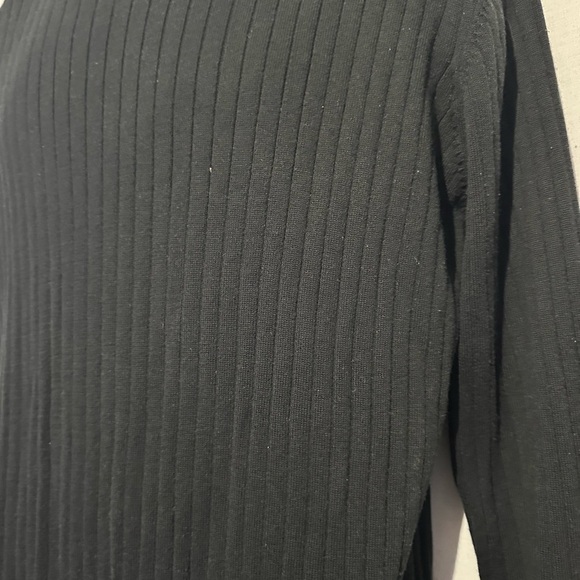 Nick It Classic Black V Neck Sweater Large - Picture 2 of 4